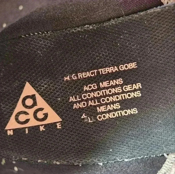 Nike Sneakers Men's ACG React Terra Gobe Melon Pink Size 11 - Picture 4 of 9
